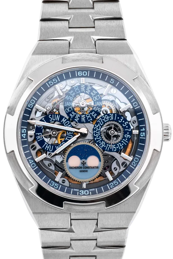 Overseas Perpetual Calendar Ultra‑Thin Skeleton