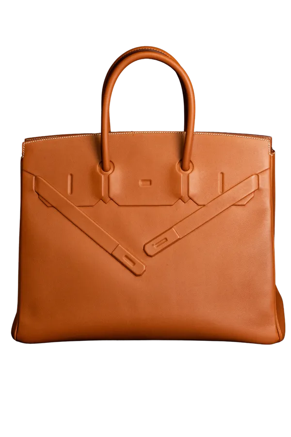 BIRKIN SHADOW GOLD SWIFT LEATHER