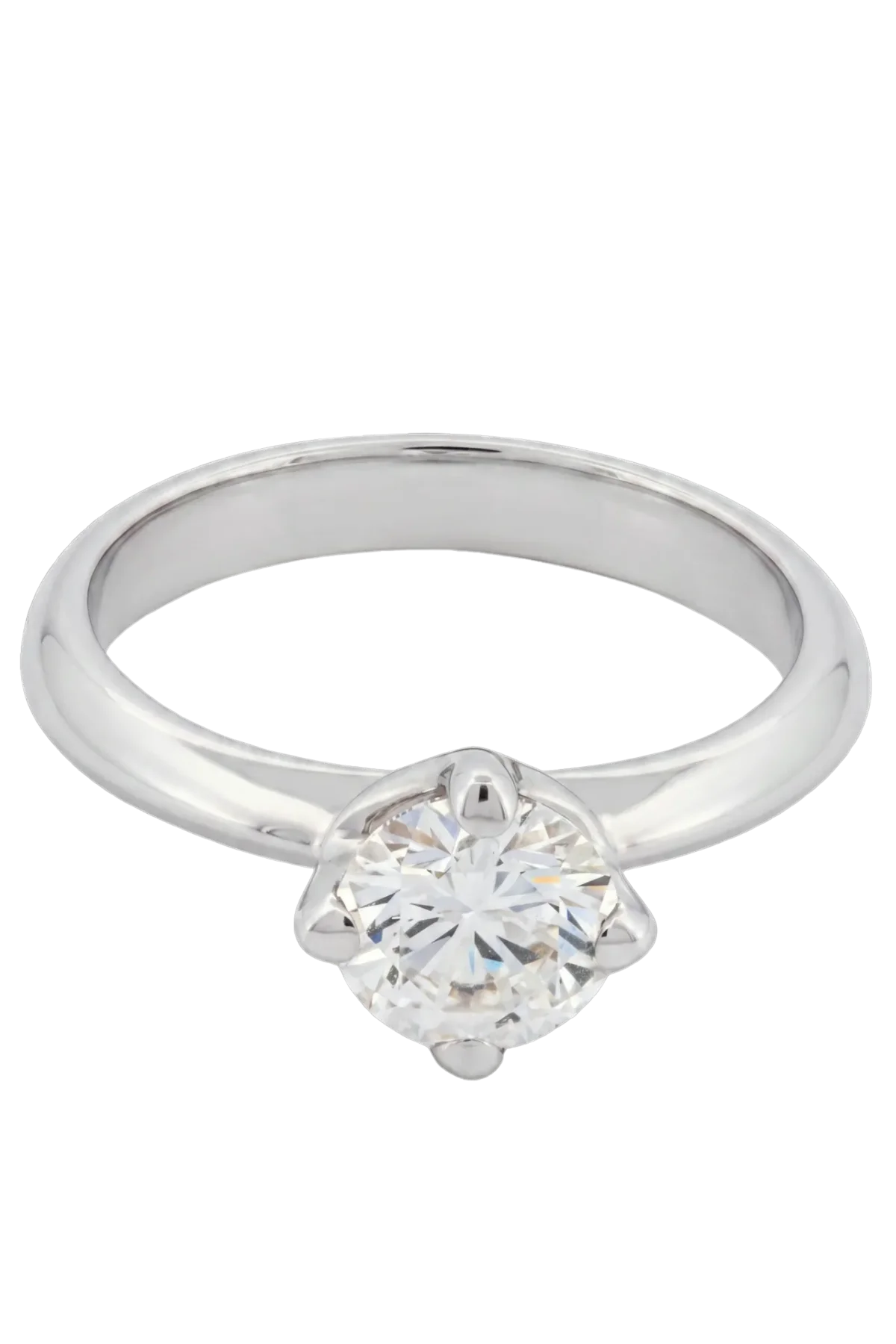 Natural Diamond Ring 1.13ct - White Gold