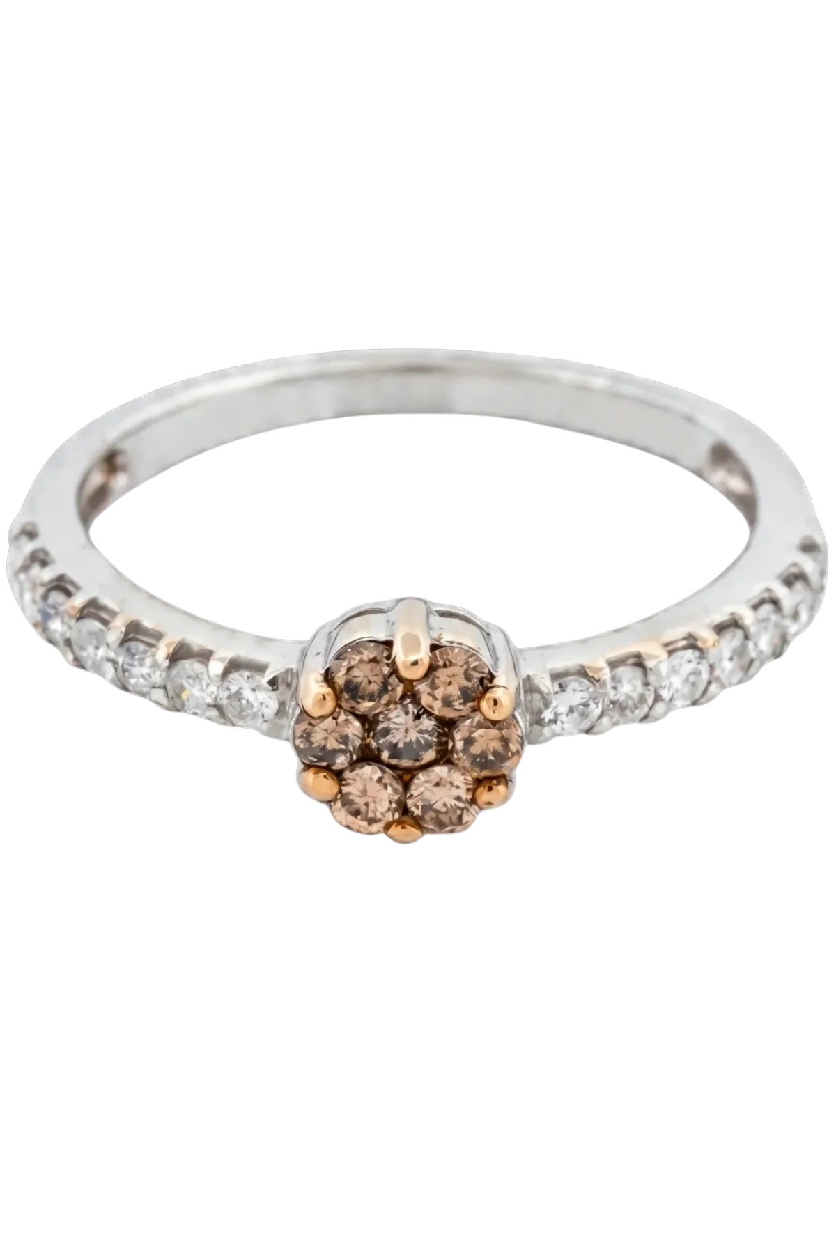 Zoccai Natural Diamond Ring 0.21ct