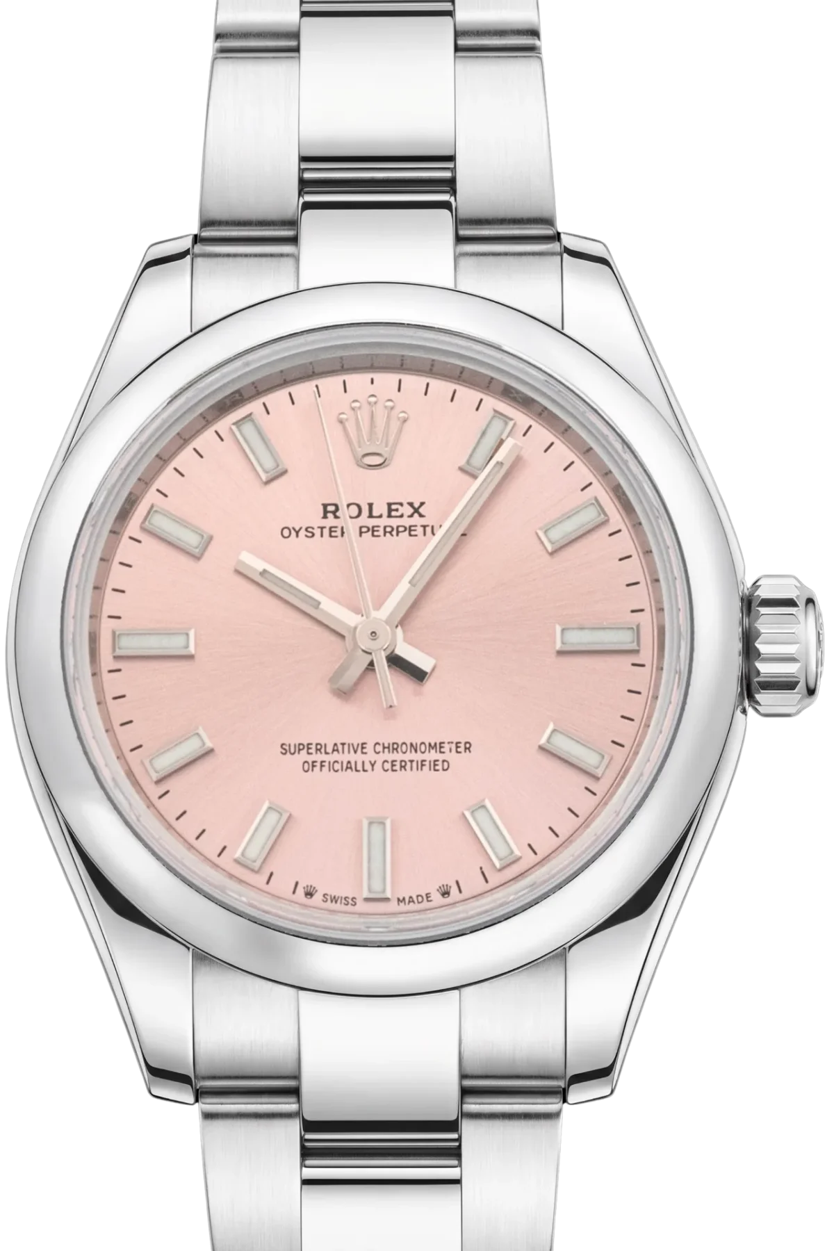 Oyster Perpetual Pink Dial
