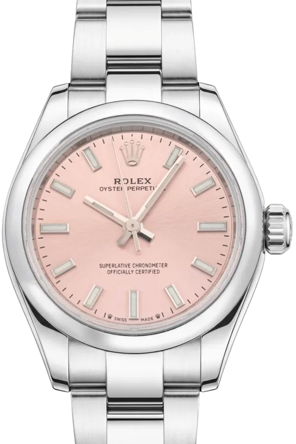 Oyster Perpetual Pink Dial